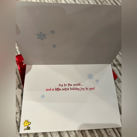 Charlie Brown Christmas Cards set of 4 - Picture 4 of 5